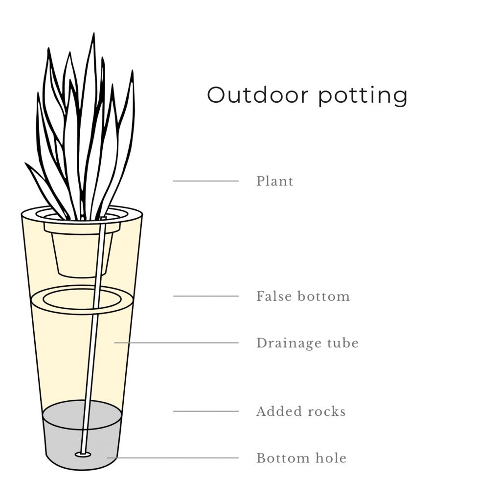 Outdoor-potting